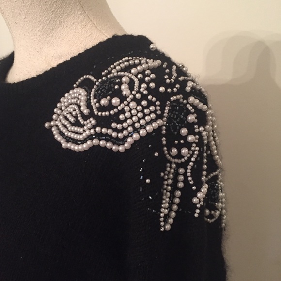 Vintage Embellished Sweater Dress - Picture 5 of 7